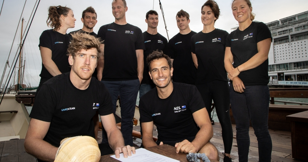New Zealand SailGP Team signs UN Sports for Climate Action Framework 2